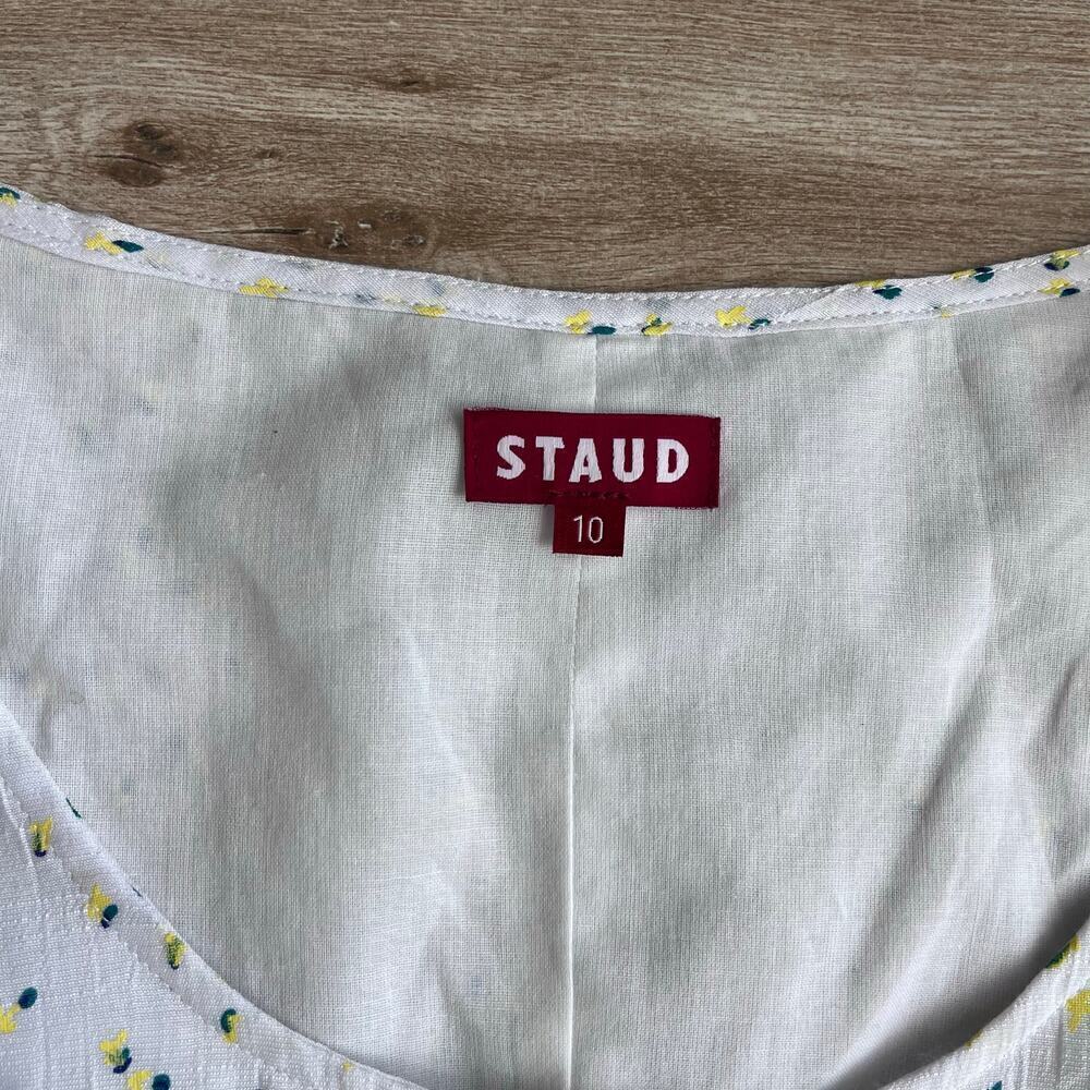 Staud Tibou Top in Buttercup Size 10 - Picture 3 of 7